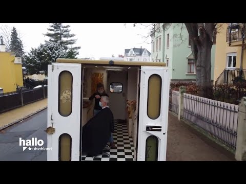 New Aus Postauto wird Friseursalon