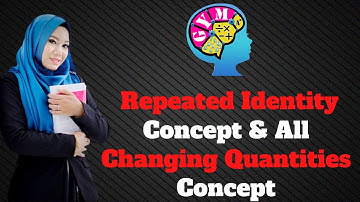 PSLE MATH CONCEPT - Repeated Identity Concept & All Changing Quantities Concept | Hidayah Ismail