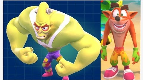 CRASH BANDICOOT: ON THE RUN - NITRO MUTAGNA NITRUS BRIO DEFEATED!