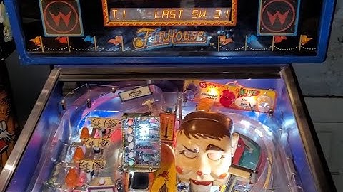 Williams Funhouse Pinball switch matrix issue. Multiple switches not working.
