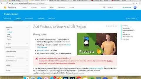 32 Android Studio Firebase Tutorial   Simple Blog App   Account Setup   Part 11