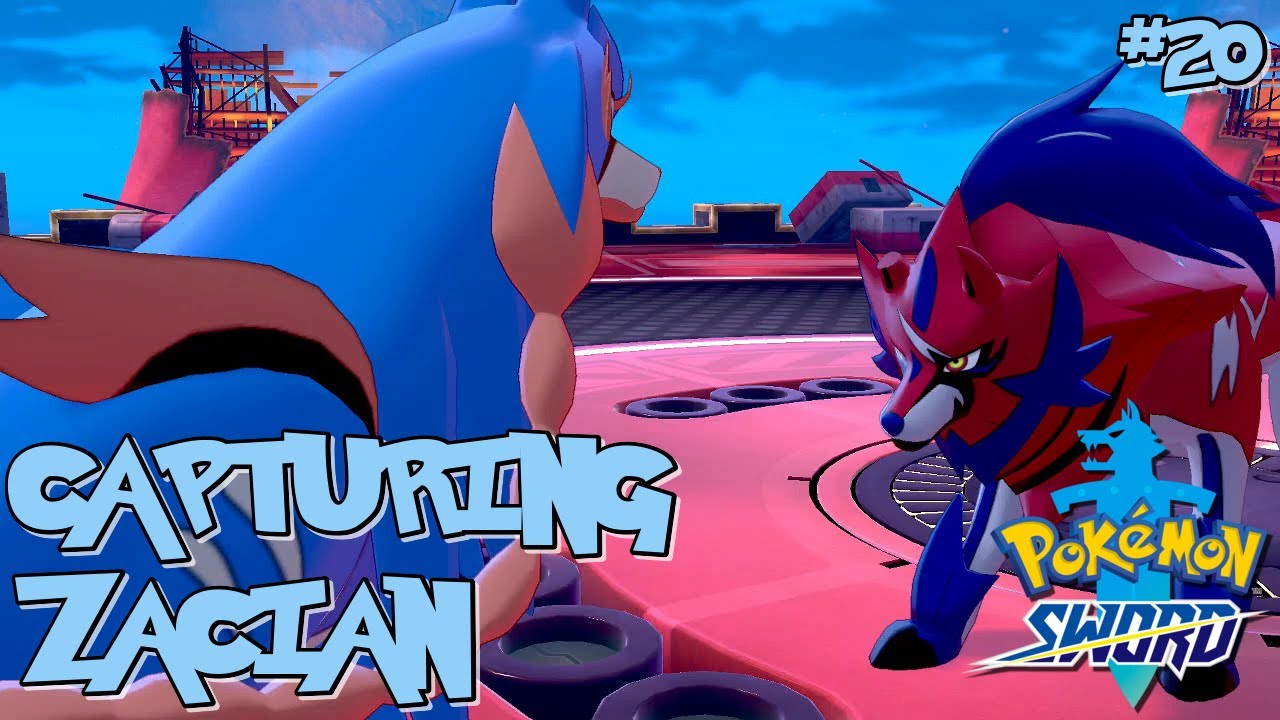 Pokemon Sword: Capturing Zacian! (Part 20) - YouTube