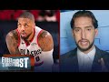 Trading Simmons for Dame would put the 76ers in title conversation — Nick | NBA | FIRST THINGS FIRST