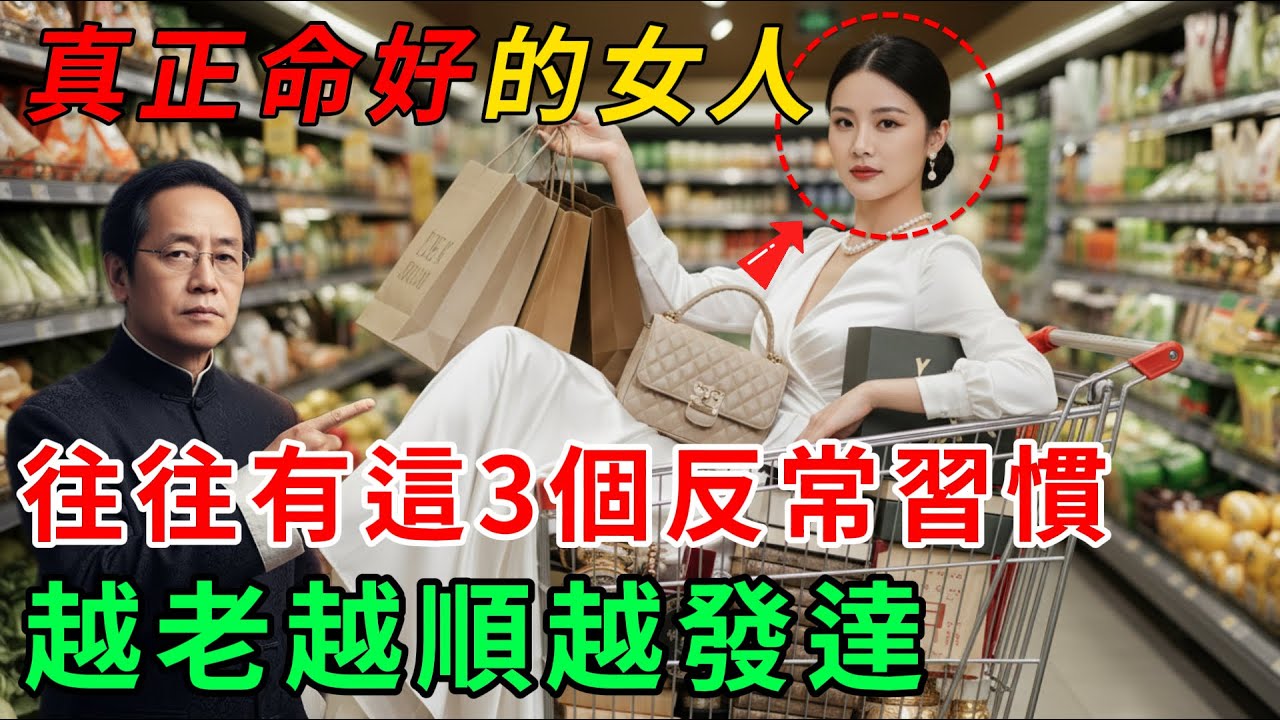 真正命好的女人，往往有這3個“反常”習慣，越老越順越發達,