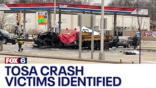 Wauwatosa fatal crash, victims ID'd; DPW driver at fault, police say | FOX6 News Milwaukee