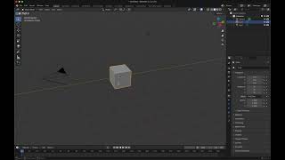 How to delete the cube in Blender