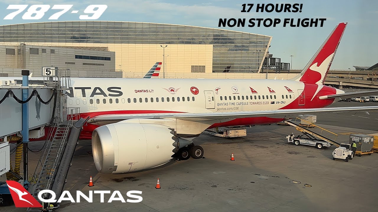 BUSINESS CLASS 🇺🇸 New York - Auckland 🇳🇿 Qantas Boeing 787-9 Dreamliner [FULL FLIGHT REPORT]