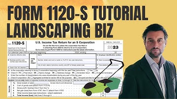 Hoe u formulier 1120-S voor 2023 indient. Stapsgewijze instructies voor een voorbeeld van een hov...