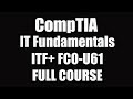 Cours complet comptia it fundamentals itf fc0u61