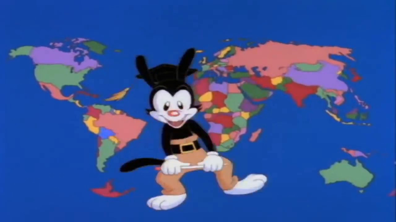Animaniacs Nations Of The World With Live Audio - YouTube