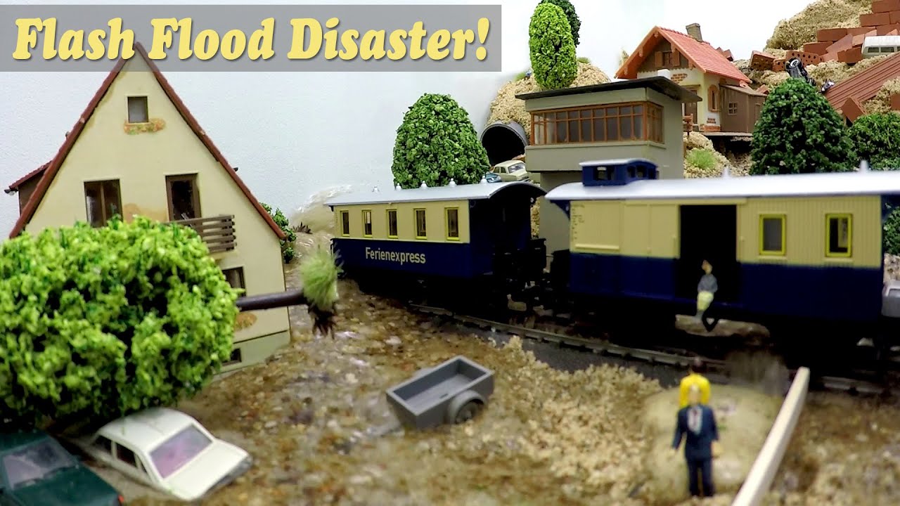 Dam Breach Experiment Flash Flood destroys a small Town 🌊 YouTube