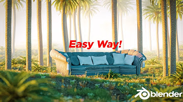 Create a Realistic Nature Scene in 20 Minutes | Blender tutorial for beginners