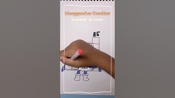 Drawing Number Blocks Characters #shortvideo #drawing #numberblocks #art part2