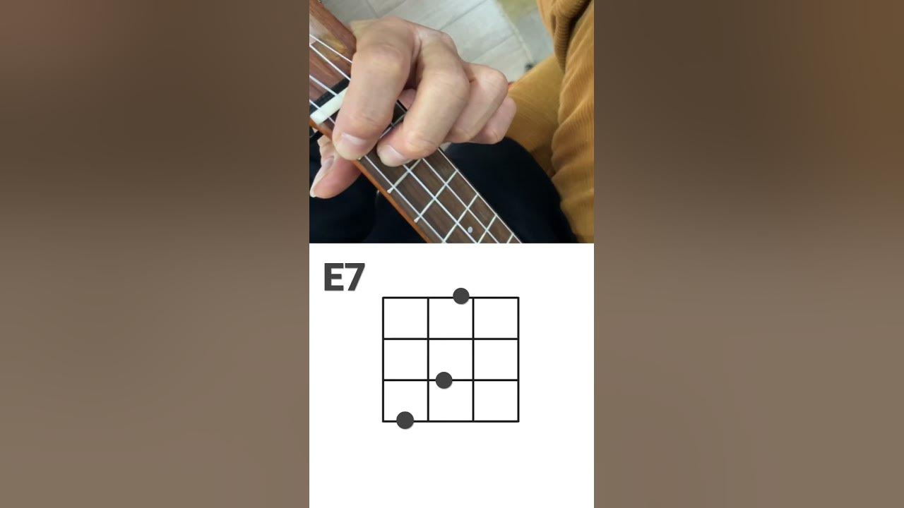 ウクレレコードE7の音