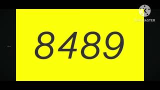 Challenge Countdown From 9900 to 7000 But Faster 8x Speed