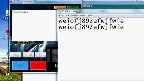 Advance Spammer made with Visual Basic Express 2008