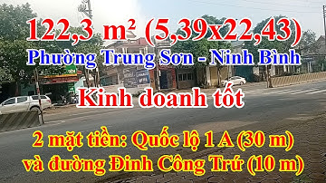 Tập 385: Lô đất 2 mặt tiền cực đẹp – Quốc lộ 1A 30m & Đinh Công Trứ 10m, cơ hội vàng đầu tư sinh lời