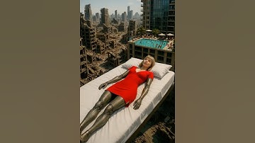 Crazy Robo jumped into the pool. #eve #robot #funny #art #creative #イヴ #이브 #cyberpunk #android #ai