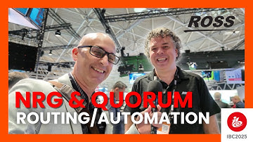 NRG & QUORUM with ROSS! | IBC 2025