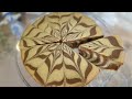 【CC】Chocolate/Vanilla Chiffon Cake with Zebra Pattern