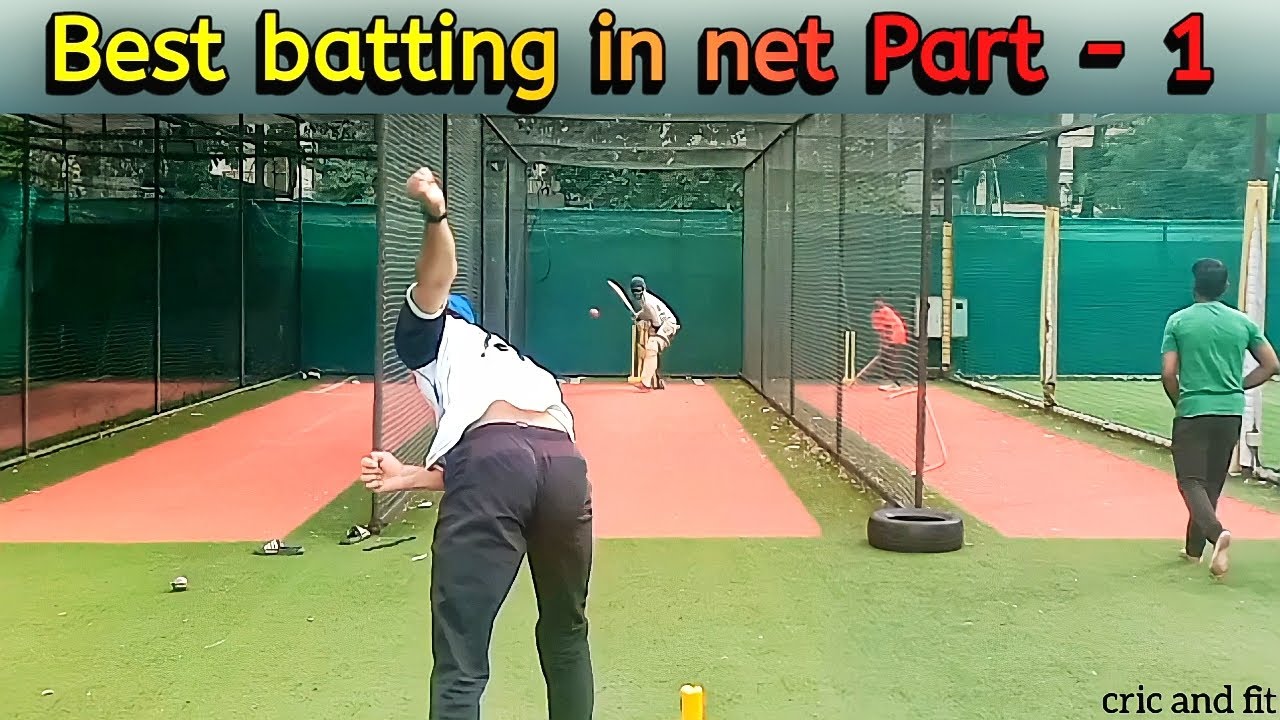 best batting practice | Part 1 | net practice | batting in net ...