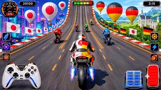 Extreme Bike Racing Stunts 🔥🏍️ | High Speed Motorcycle Racing Gameplay screenshot 2