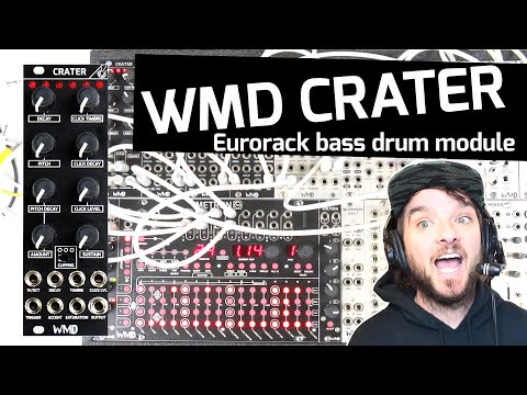 WMD CRATER - Eurorack Bass drum module in-depth tutorial