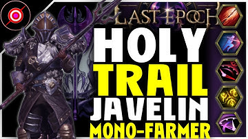 Holy Trail Void Knight Build Showcase | Last Epoch Multiplayer 0.9 Patch