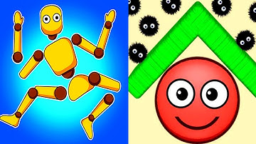 Ragdoll Break vs Hide Ball - Satisfying ASMR Games Battle on Android, iOS