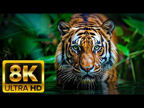 ANIMAL SURVIVAL SECRETS REVEALED - 8K (60FPS) ULTRA HD - With Nature Sounds (Colorfully Dynamic)