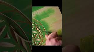 You’ll feel peace watching this carving #shorts #wood