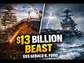 INSANE Build to Brutal Storms! USS Gerald R. Ford Carrier Timelapse & Extreme Sea Trials | AI