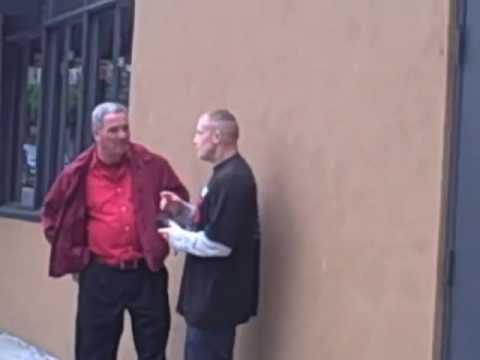 september 12th 2009 part 5 Tommy talks with another new scientologist but he will not be on anymore