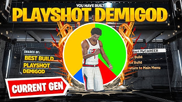 BEST GUARD BUILD ON NBA 2K22 CURRENT GEN! BEST PLAYMAKING SHOT CREATOR BUILD ON NBA 2K22