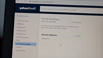Attempting to block incoming emails from a specific domain on Yahoo Mail