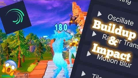 [TUTORIAL] HOW TO MAKE INSANE BUILDUP+IMPACT SHAKE🤩|✨Free presets✨(Alightmotion)