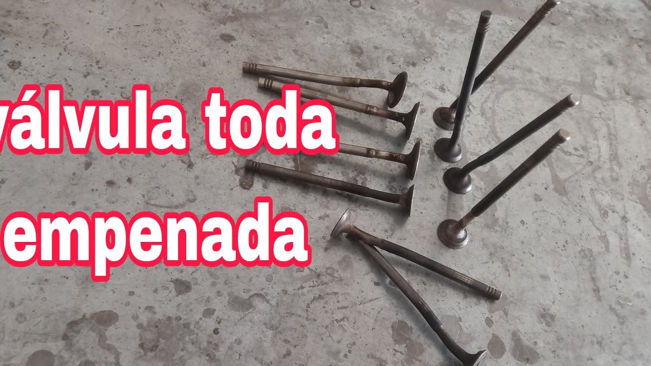 Como desempenar válvula