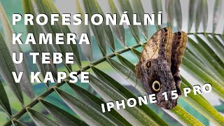 Papilonia Praha - iPhone 15 Pro Apple LOG