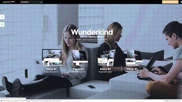 Wunderkind - One Page Parallax Drupal 7 Theme