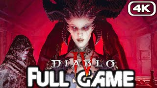 DIABLO 4 Gameplay Walkthrough FULL GAME (4K 60FPS) No Commentary