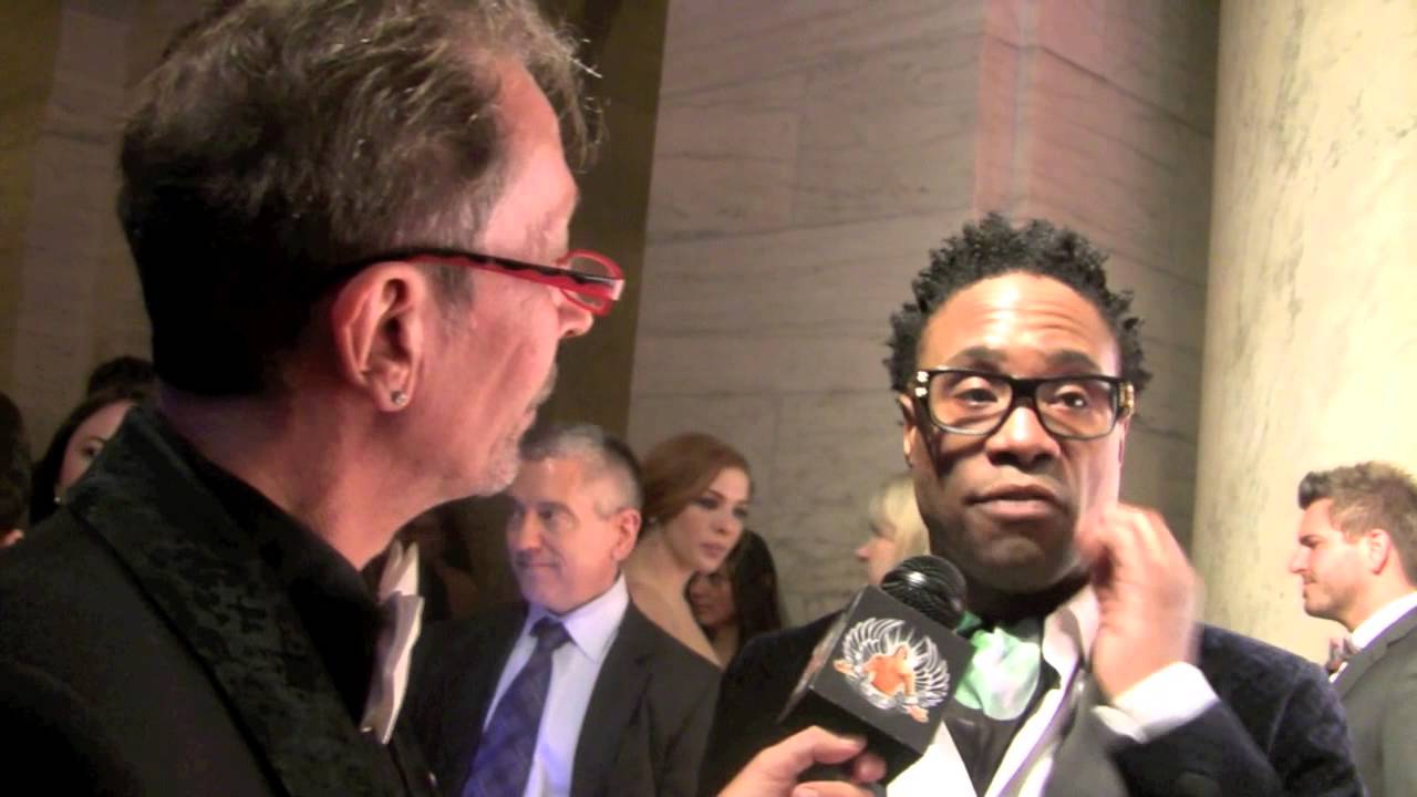 HIVhero.org founder, Michael Cavnaugh chats with the celebrities at the Point Foundation Honors