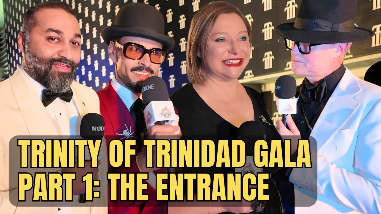 Trinidad Gala Dinner Entrance and Interviews