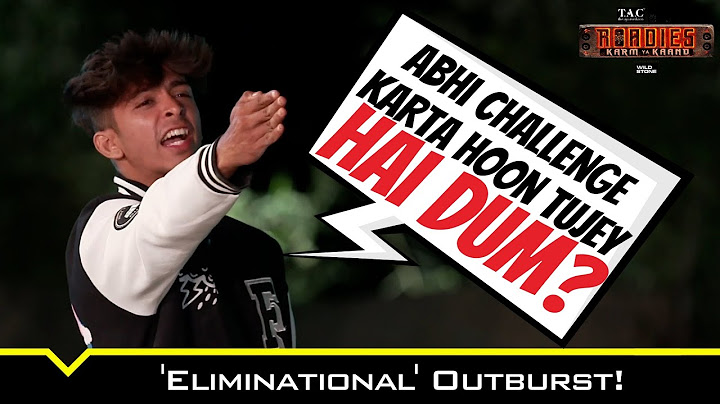 Vashu की Elimination पर सारा गुस्सा फूटा Digvijay पर! | MTV Roadies S19 | कर्म या काण्ड