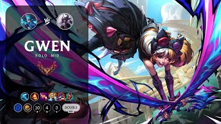 Gwen Mid vs Syndra - EUW Grandmaster Patch 13.22