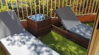 Ensemble De 2 Bains De Soleil De Tectake - Présentation Client Du Produit