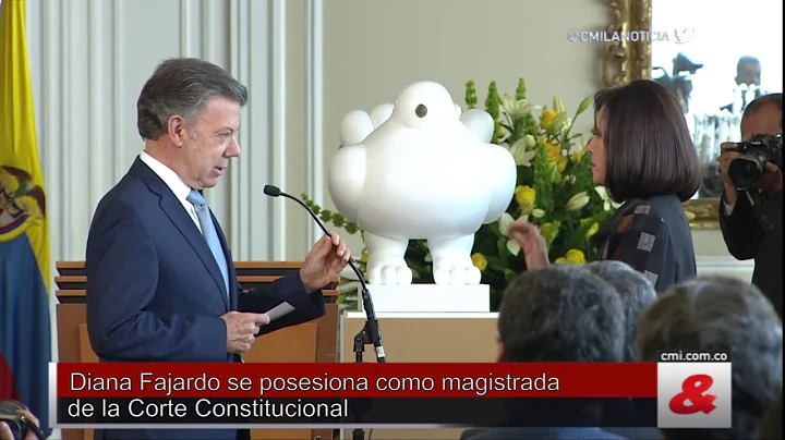 Diana Fajardo se posesiona como magistrada de la C...