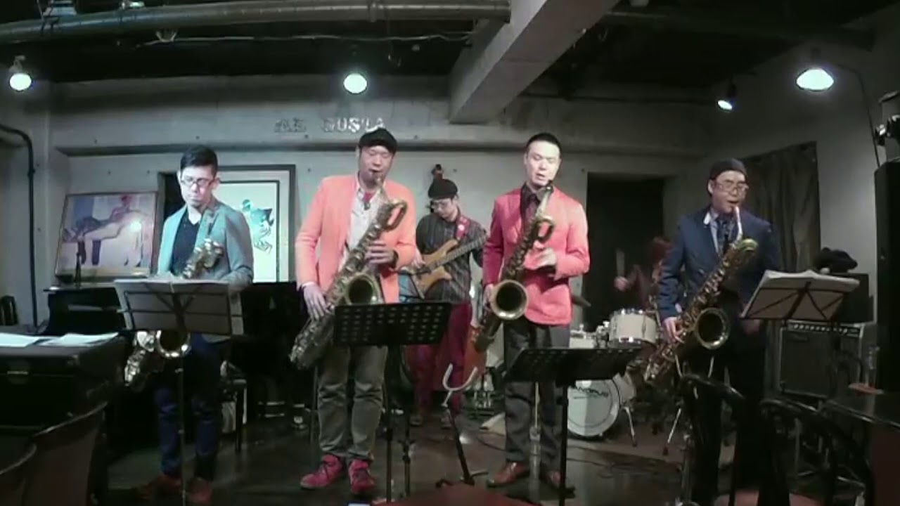 4 Baritone Saxophone Band "Live Digest" 2018/1/31 at "MeGusta" 1st