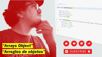The Array object - Arreglos de objetos.