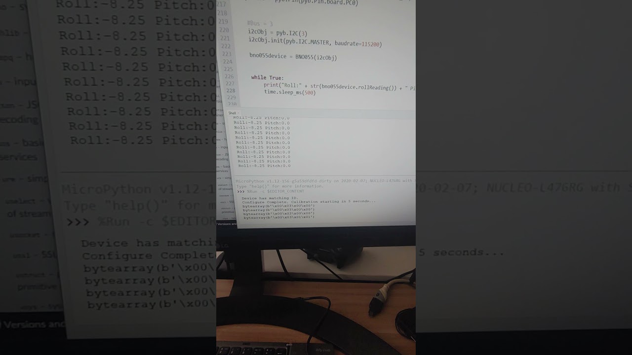 ME405 - IMU Demonstration