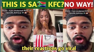 Wow! Americans Try South African KFC & Burger King for the First Time😳Their Reactions Are Priceless!